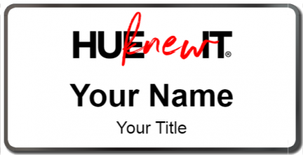 Custom name badges for HUEKNEWIT