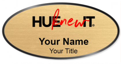 Custom name badges for HUEKNEWIT