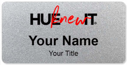 Custom name badges for HUEKNEWIT