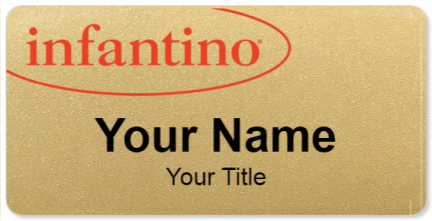 Custom name badges for Infantino