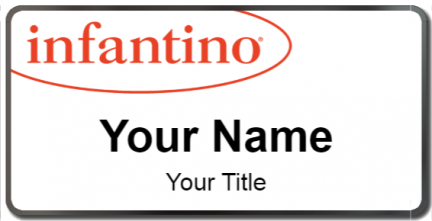 Custom name badges for Infantino