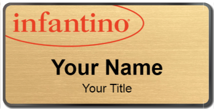 Custom name badges for Infantino