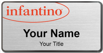 Custom name badges for Infantino