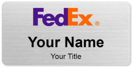 Custom name badges for FedEx Corporation