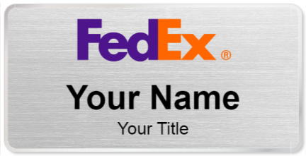 Custom name badges for FedEx Corporation