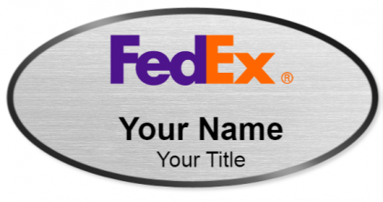 Custom name badges for FedEx Corporation