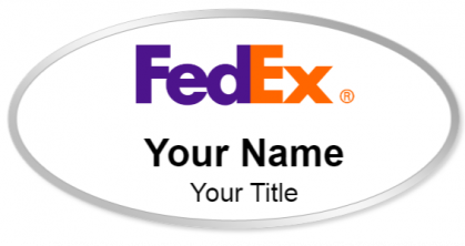 Custom name badges for FedEx Corporation