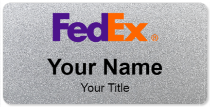 Custom name badges for FedEx Corporation