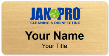 Custom name badges for JAN PRO Cleaning System