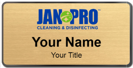 Custom name badges for JAN PRO Cleaning System
