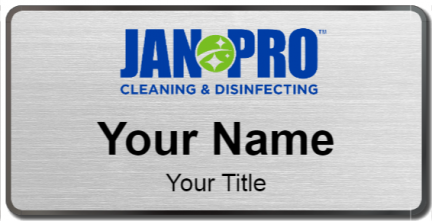 Custom name badges for JAN PRO Cleaning System