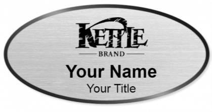 Custom name badges for Kettle Brand