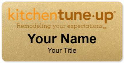 Custom name badges for Kitchen Tune Up