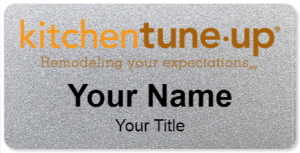 Custom name badges for Kitchen Tune Up