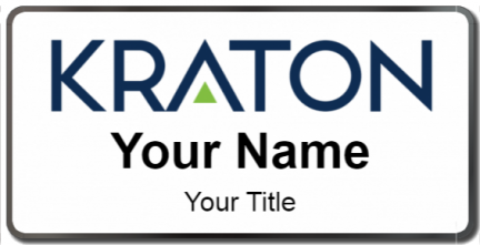 Custom name badges for Kraton