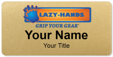 Custom name badges for Lazy Hand