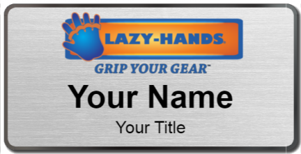 Custom name badges for Lazy Hand