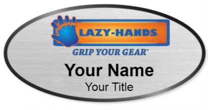Custom name badges for Lazy Hand