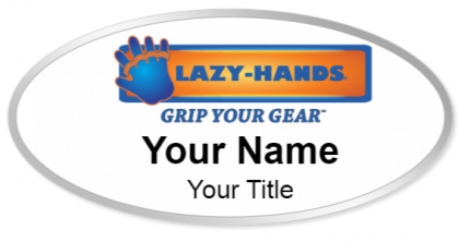 Custom name badges for Lazy Hand