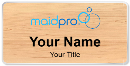 Custom name badges for Maidpro