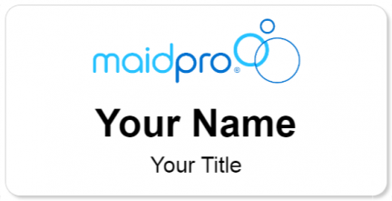 Custom name badges for Maidpro