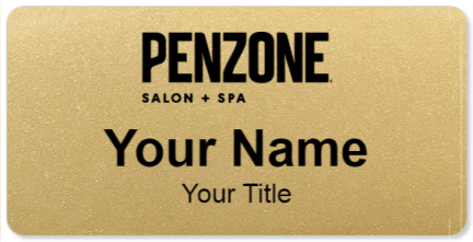 Custom name badges for Max the Salon