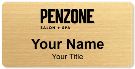 Custom name badges for Max the Salon