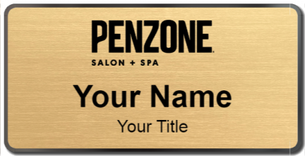 Custom name badges for Max the Salon