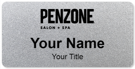 Custom name badges for Max the Salon