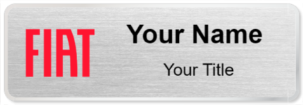 Custom name badges for Fiat