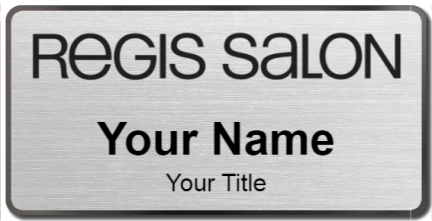 Custom name badges for Regis Salon