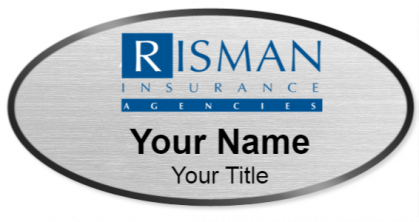 Custom name badges for Risman Insurance Agencies