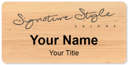Signature Style Salons Template Image