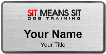 Sit Means Sit Dog Training Template Image