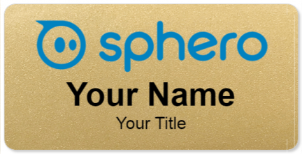 Custom name badges for Sphero