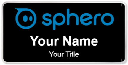 Custom name badges for Sphero
