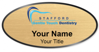 Custom name badges for Stafford Gentle Touch Dentistry