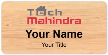 Custom name badges for Tech Mahindra