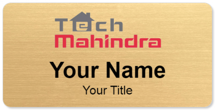 Custom name badges for Tech Mahindra