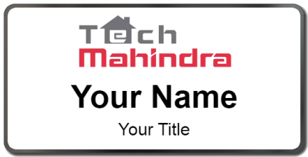 Custom name badges for Tech Mahindra