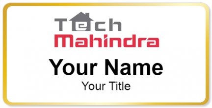 Custom name badges for Tech Mahindra