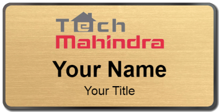 Custom name badges for Tech Mahindra