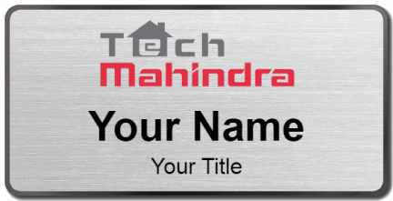 Custom name badges for Tech Mahindra