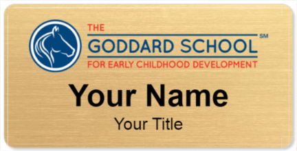 Custom name badges for The Goddard School