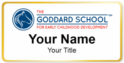 Custom name badges for The Goddard School
