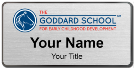 Custom name badges for The Goddard School