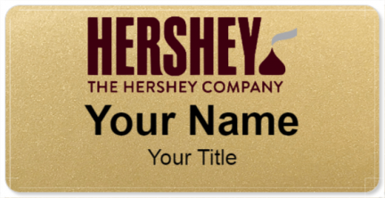 Custom name badges for The Hershey Company