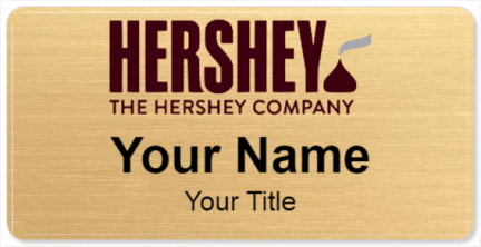 Custom name badges for The Hershey Company