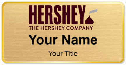 Custom name badges for The Hershey Company