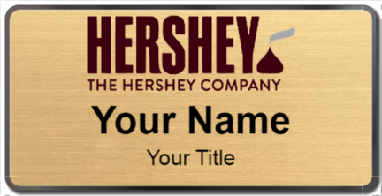 Custom name badges for The Hershey Company